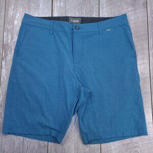 Linksoul Shorts Mens 34 Blue Vented Golf Performance Boardwalker Athletic